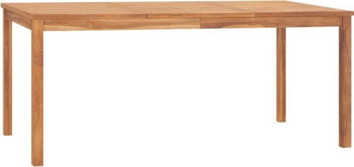 VidaXL Tuintafel 180x90x77 cm massief teakhout