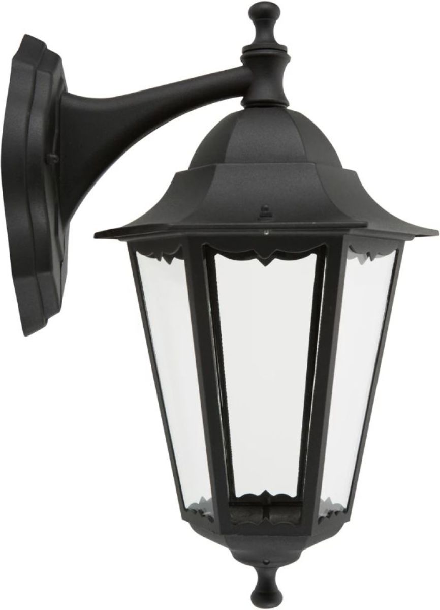 Smartwares Wandlamp 60 W zwart CLAS5000.029