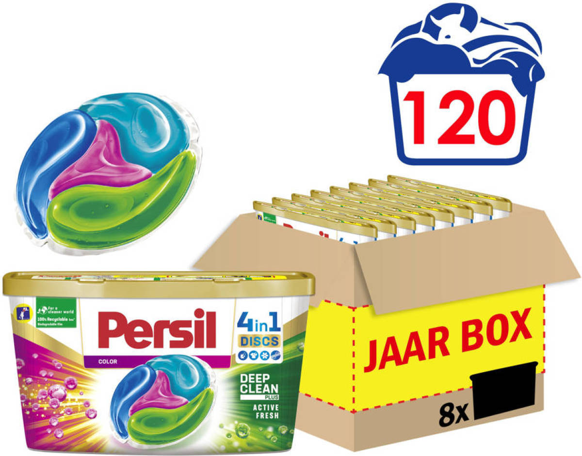 Persil Wasmiddelcapsules Discs Color 15 stuks