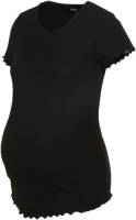 ONLY MATERNITY ribgebreide zwangerschapstop Emma zwart