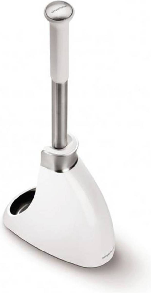 Simplehuman - SH Toiletborstel met houder wit