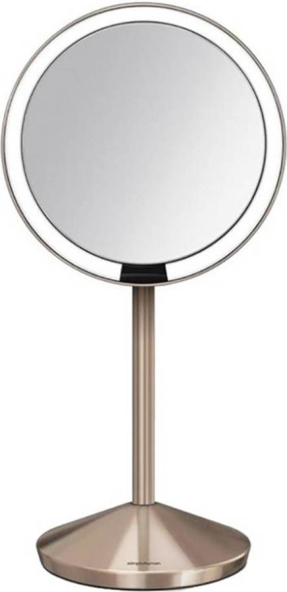 Simplehuman - SH Sensor Spiegel Compact voor op reis rose gold