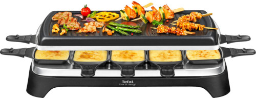 Tefal Raclette & Grill Inox & Design RE458812