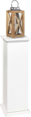 FMD Bijzettafel met deur 88,5 cm wit