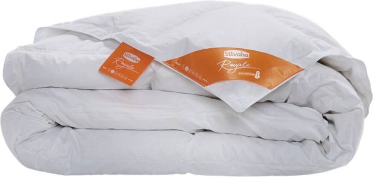 Silvana Royale Colortemp koel donzen dekbed - Lits-jumeaux (240x200 cm) - Enkel,Zomer
