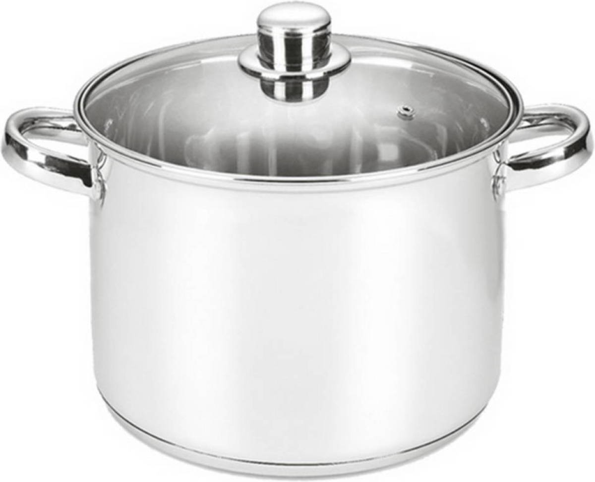 Merkloos Michelino RVS Soeppan - 8 Liter