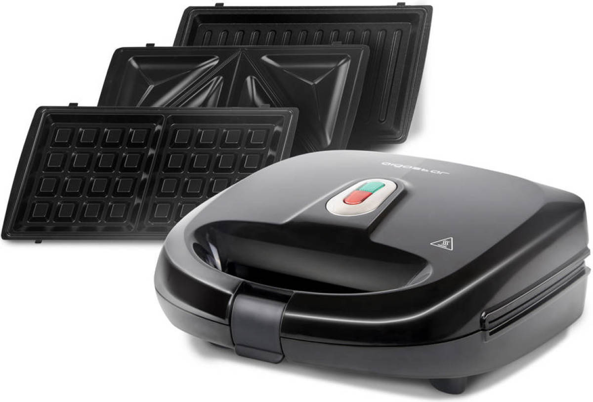 Aigostar Rubik 30JVU - Sandwich maker 3-in1