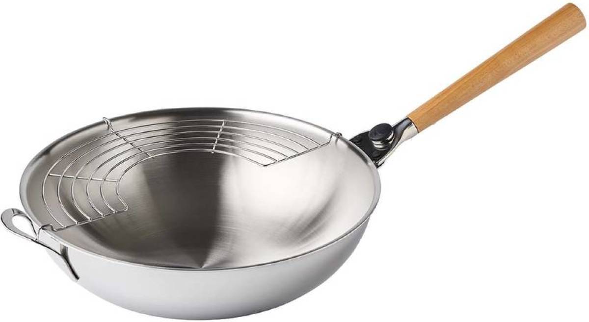 O'Wok Pan met Grillrek - Mastrad
