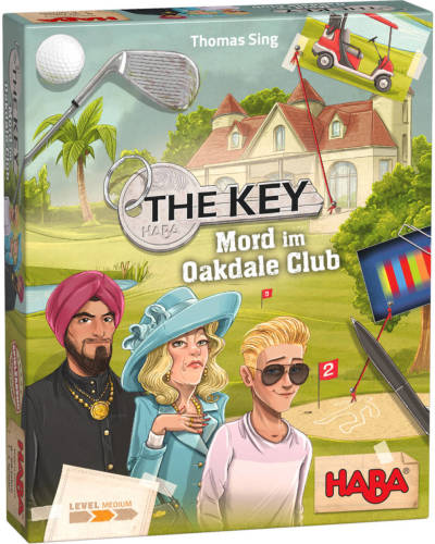 Haba Spel - The Key - Moord in de Oakdale club
