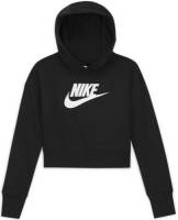 Nike cropped hoodie zwart/wit
