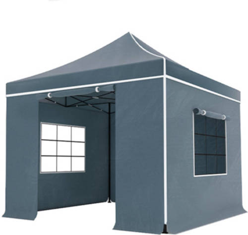 Lizzely Garden & Living Easy up 3x3m grijs luxe partytent
