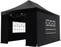 Lizzely Garden & Living Easy up 3x4,5m zwart 30mm (aluminium buizen) semi prof partytent