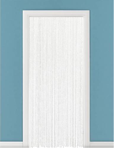 Merkloos Vliegengordijn/deurgordijn PVC diamant transparant - 90 x 200 cm - Insectenwerende vliegengordijnen