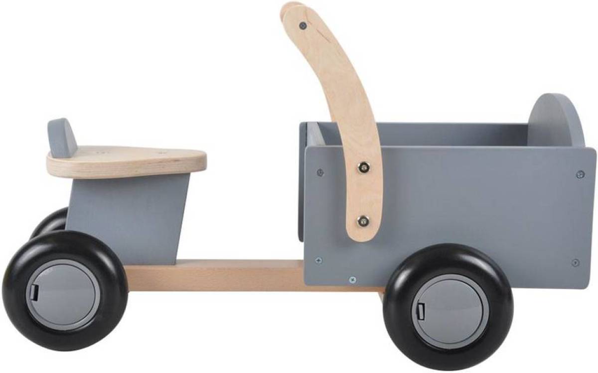 Bandits and Angels - Houten bakfiets Litte Rider grey