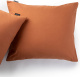 Presence 2-PACK: Kussenslopen Percale Uni - Cognac 60 x 70 cm