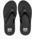 Reef Fanning teenslippers zwart