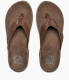 Reef J-Bay III leren teenslippers bruin