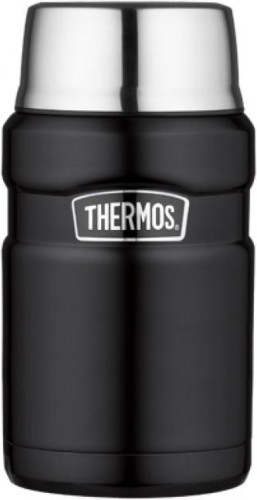 Thermos King voedselcontainer - 0,71 L - mat zwart