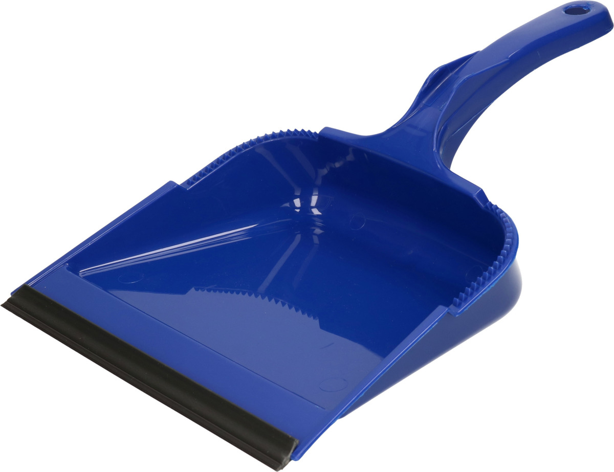 Brumag Kunststof blauw stofblik met lip voor binnen