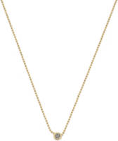 Abrazi sterling zilveren ketting Dainty goudkleurig