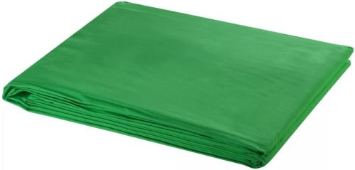 VidaXL Achtergrond chromakey 600x300 cm katoen groen