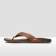 Reef J-Bay III leren teenslippers bruin