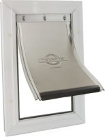 PetSafe huisdierenluik tot 7 kg aluminium wit 600