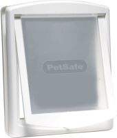 PetSafe Huisdierenluik in 2 richtingen 760 large 35,6 x 30,5 cm wit 5023