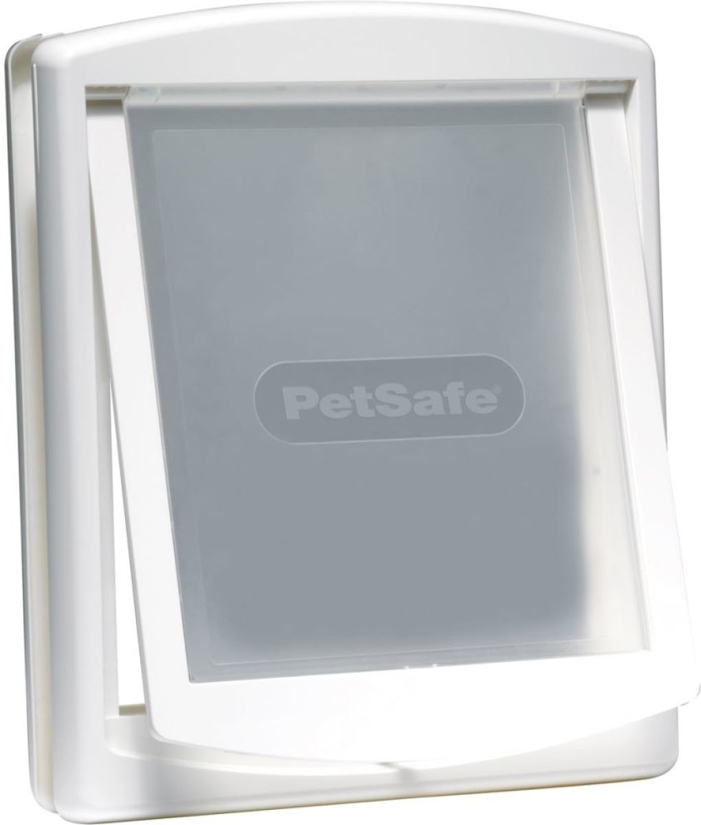 PetSafe Huisdierenluik in 2 richtingen 760 large 35,6 x 30,5 cm wit 5023