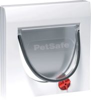 PetSafe Handmatige kattenklep met 4 standen zonder tunnel Classic 919 wit 5031