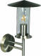 Luxform Wandlamp Utah 60w 230v Rvs 22,5 X 34,5 Cm Zilver
