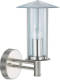 Luxform Wandlamp Utah 60w 230v Rvs 22,5 X 34,5 Cm Zilver