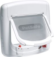PetSafe kattenluik tot 7 kg magnetisch slot wit 400