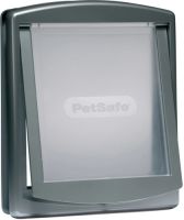 PetSafe Huisdierenluik in 2 richtingen 777 large 35,6 x 30,5 cm zilver 5025