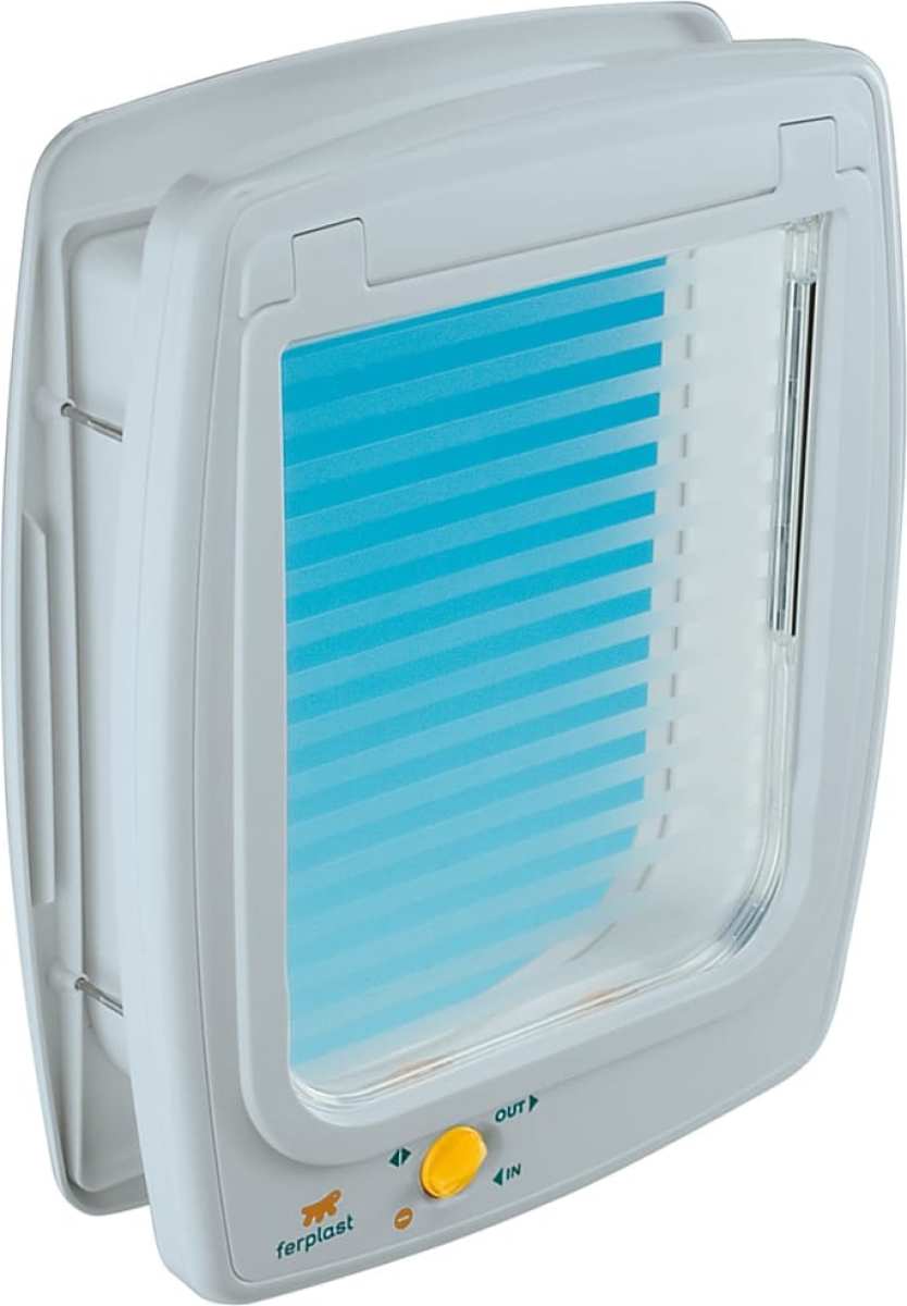 Ferplast Huisdierenluik Swing 11T handmatig 4 standen wit 72106011