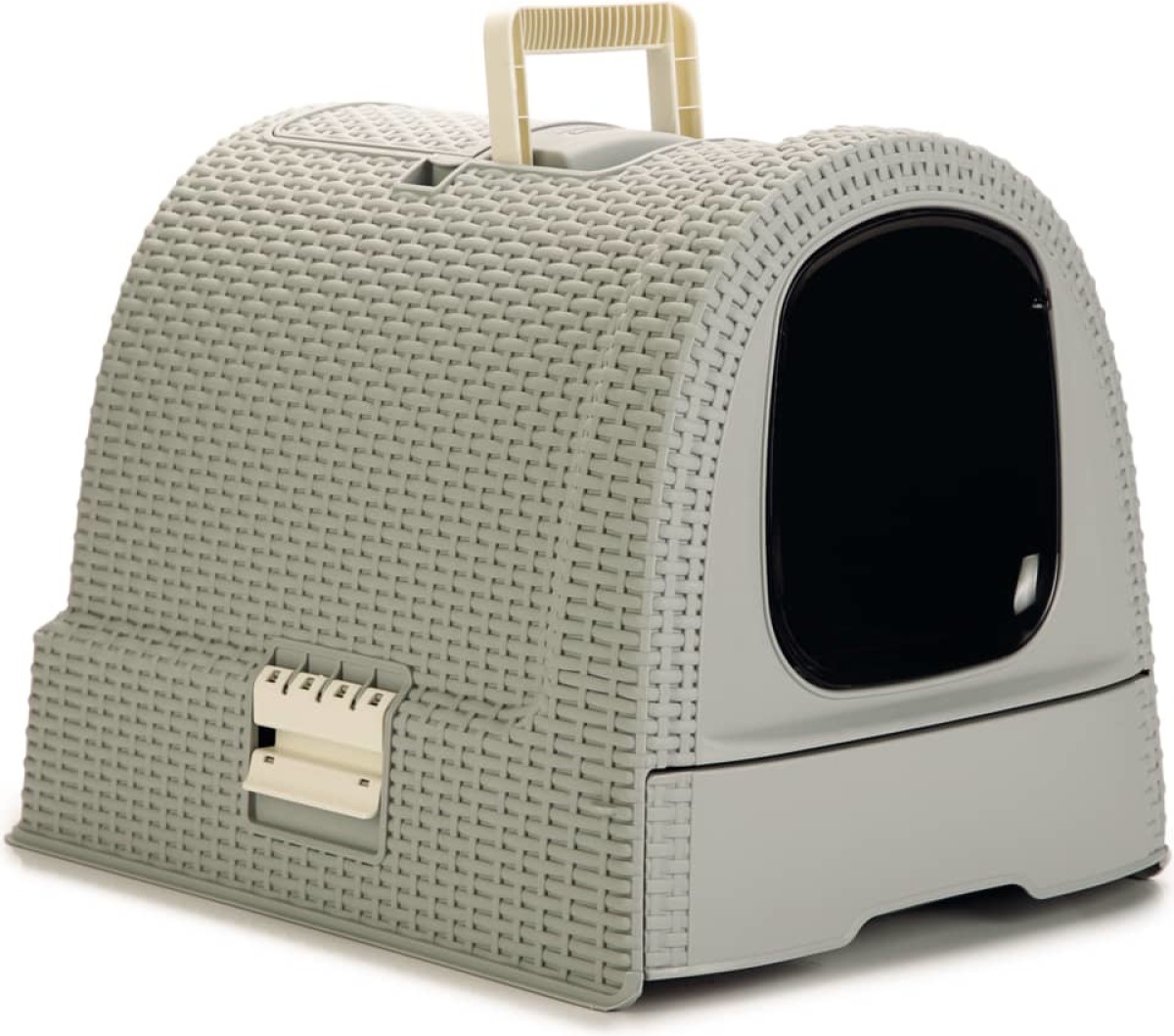 Curver Kattenbak met kap 51x38,5x39,5 cm grijs