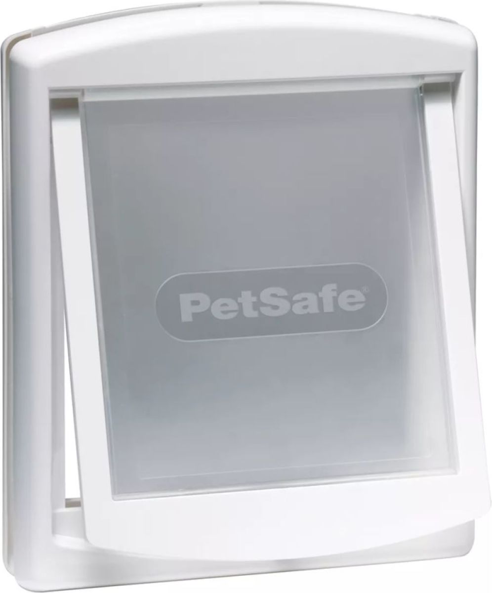 PetSafe Huisdierenluik in 2 richtingen 740 Medium 26,7 x 22,8 cm Wit 5020