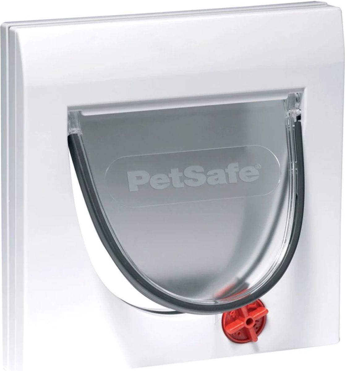 PetSafe Handmatig kattenluik met 4 standen en tunnel Classic 917 wit 5030