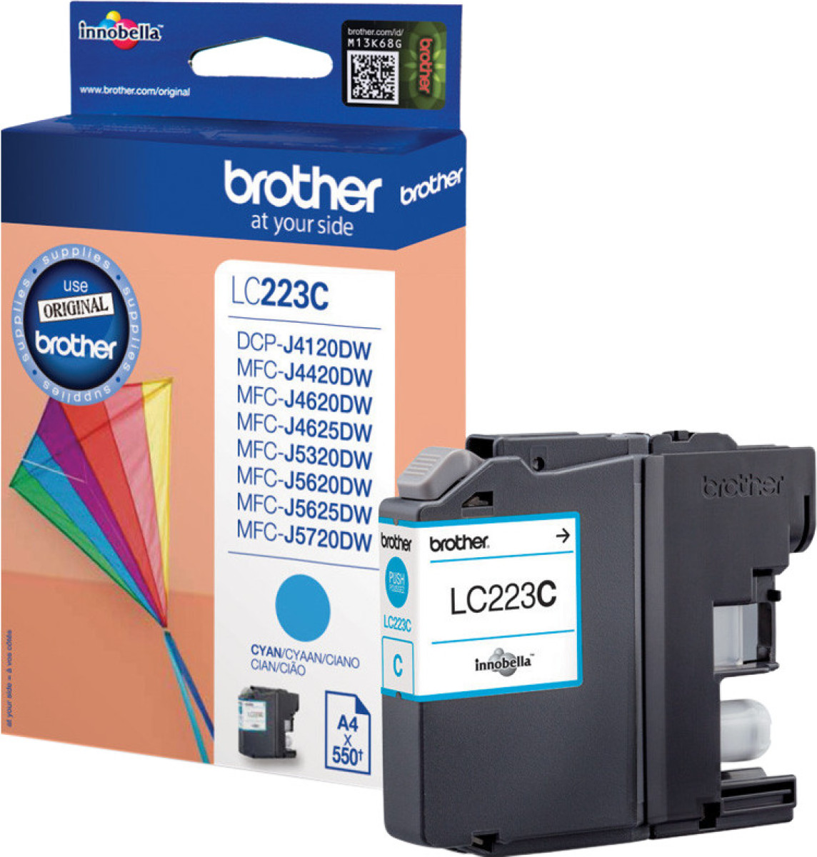 Brother LC-223C Cartridge Cyaan