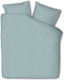 Presence Satijnstreep - Mint 2-persoons (200 x 200/220 cm + 2 kussenslopen) Dekbedovertrek