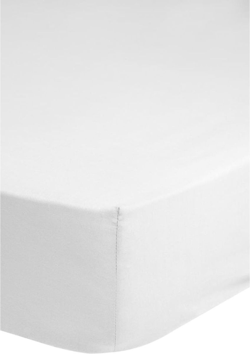 Emotion Hoeslaken jersey 90/100x220 cm wit 0200.00.43