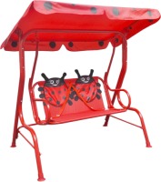 VidaXL Kinderschommelstoel rood