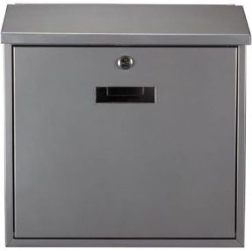 Perel Brievenbus Monaco zilver BG30003