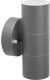 Smartwares LED-wandlamp Up and Down 6 W grijs GWL-176-HG