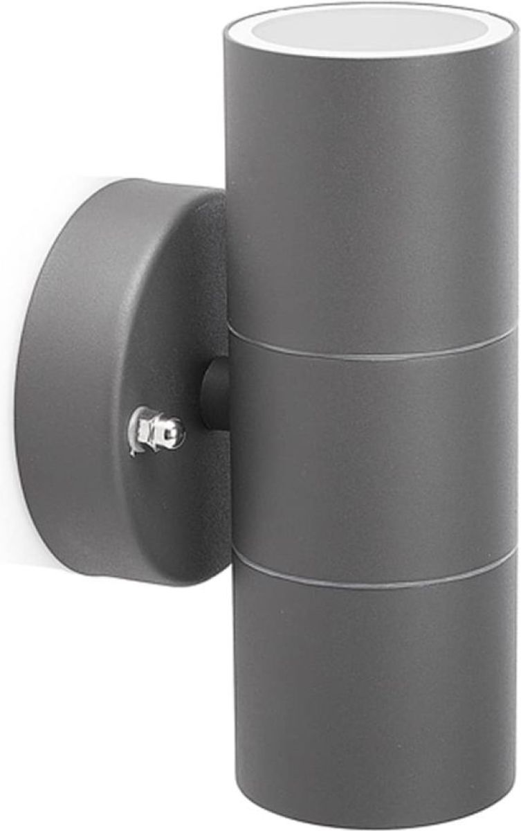 Smartwares LED-wandlamp Up and Down 6 W grijs GWL-176-HG