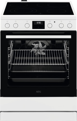 AEG CCB6441BBW Keramisch fornuis Wit