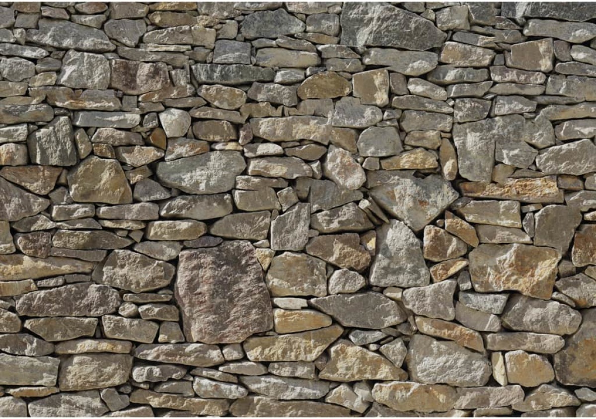 Komar Fotobehang Stone Wall 368x254 cm 8-727