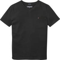 Tommy hilfiger T-shirt van biologisch katoen zwart