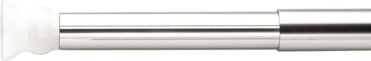 RIDDER Douchegordijnstang telescopisch 110-185 cm chroom 55200