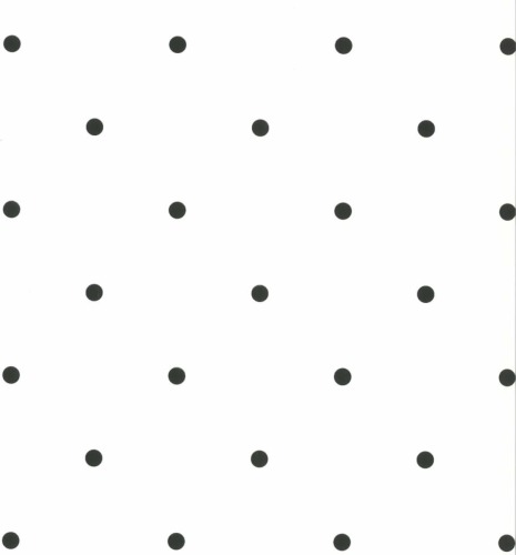 Fabulous World Behang Dots wit en zwart 67105-3